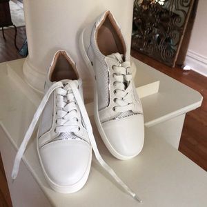 Christian Louboutin Vieirissima Perforated Sneaker
